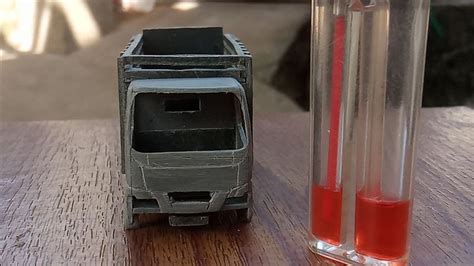 Ban bisa muter lancar bahan resin 2. Review miniatur mbois ukuran kecil ||miniatur truk canter ...