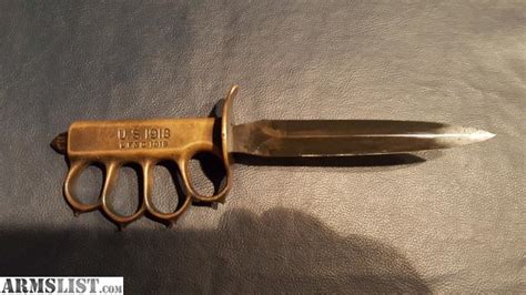 Armslist For Saletrade Ww1 Ww2 1917 1918 Trench Knuckle Knife