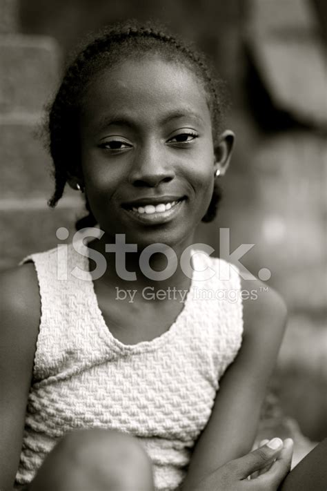 Black African Teen Girl