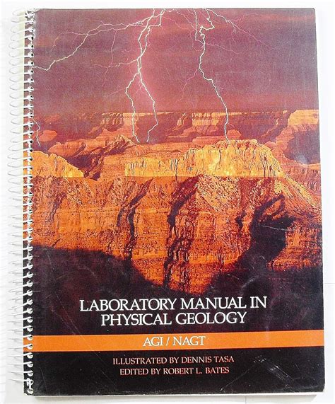 Laboratory Manual In Physical Geology Bates Bob Tasa Dennis