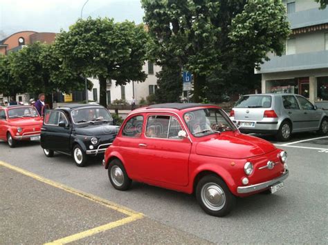 Classic Fiat 500 Italian Cars Editorial Stock Photo Image Of Redcar