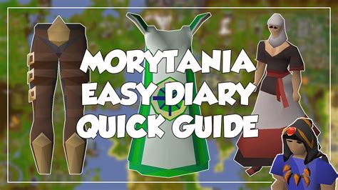 Morytania Easy Diary Quick Guide Old School Runescapeosrs Youtube