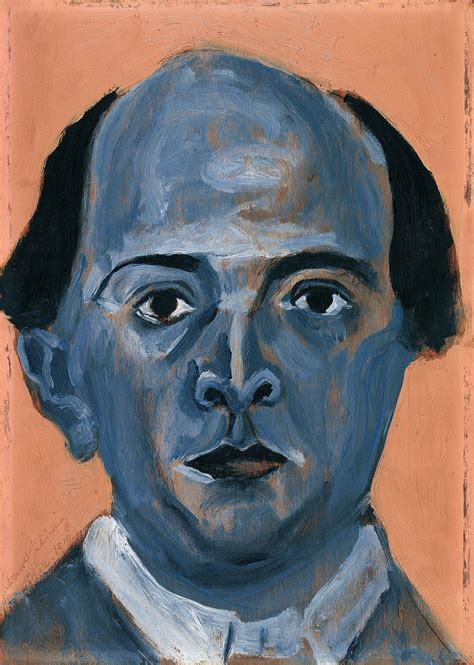 Arnold Schönberg 1874 1951 Peindre Lâme Musée Dart Et Dhistoire