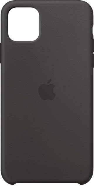 Apple Iphone 11 Pro Max Silicone Case Black Mx002zma Best Buy