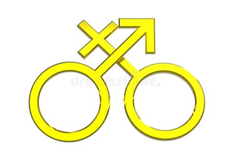 Male And Female Sex Symbols Stock Illustration Illustration Of