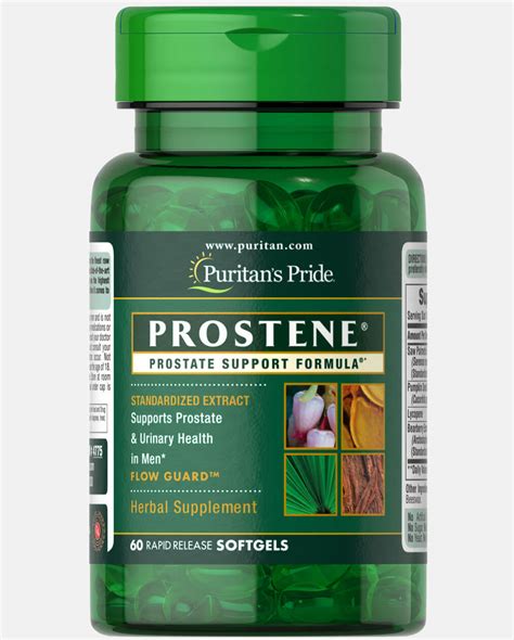 prostene® prostate support formula® 60 softgels prostate health supplements puritan s pride