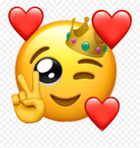 Emoji Queen Sticker Transparent Background Simp Emojiemoji Queen