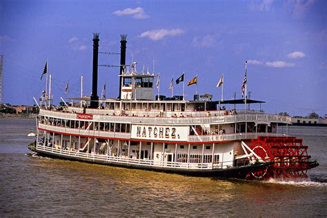 Steamboat Natchez Mississippi River New Orleans Louisiana Usa