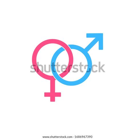 Male Female Symbols Gender Sex Symbol Stock Vector Royalty Free