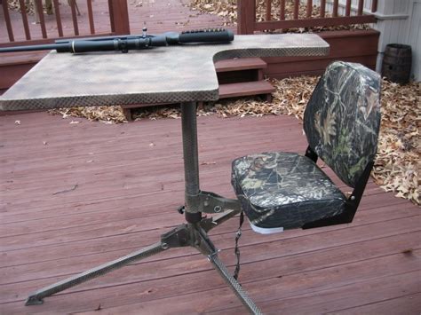 Homemade Portable Shooting Bench Plans