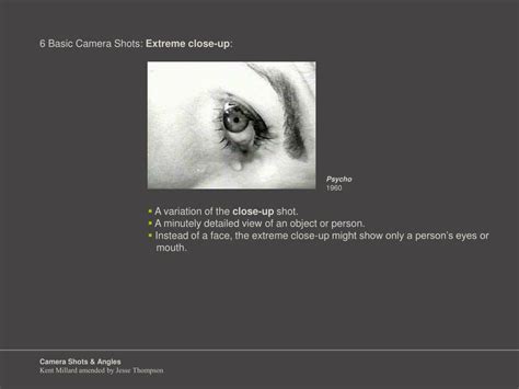 Ppt Camera Shots And Angles Powerpoint Presentation Free Download Id