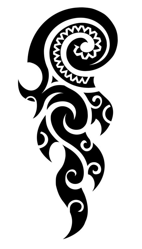 Koru Flame Tatuagem Koru Tatuagem Tribal Tatuagem Maori