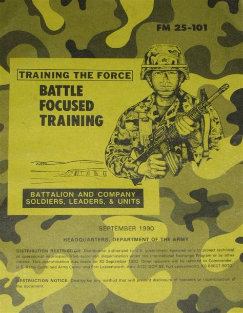 Battle Focused Training Battalion And Company Soldiers Leaders