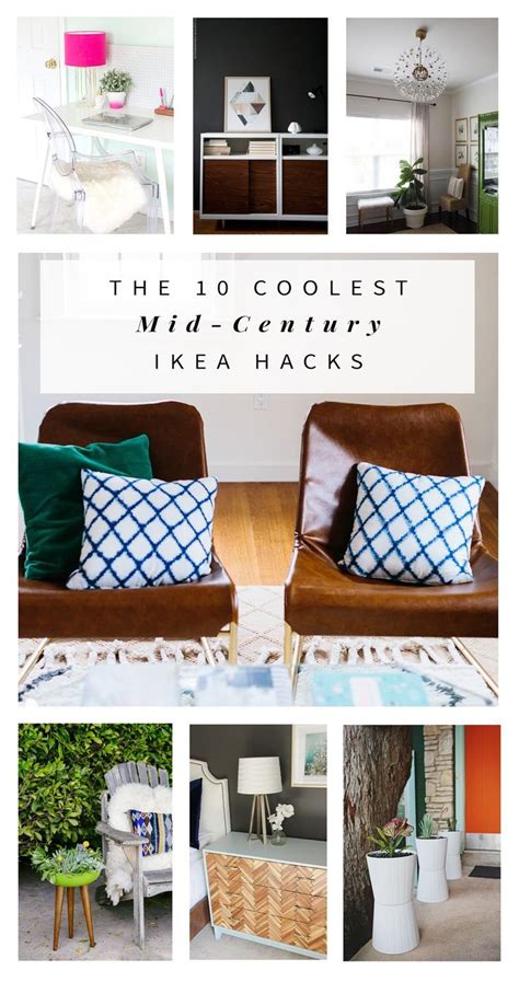 The 10 Coolest Mid Century Ikea Hacks Hither And Thither Home Decor Styles Ikea Hack Living