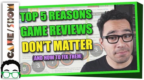 Top 5 Reasons Game Reviews Dont Matter Gameshow Pbs Digital