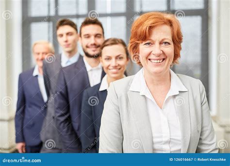 Senior Business Woman As Ceo Stock Image Image Of Senior