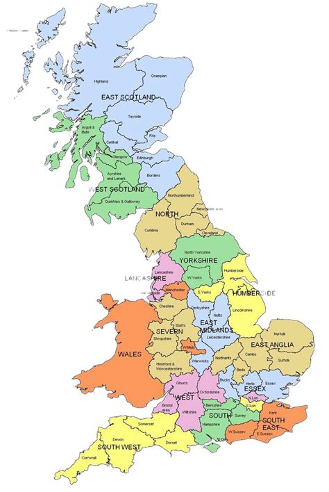 England map png collections download alot of images for england map download free with high quality for designers. Download Map England Of Regions Wales Border HQ PNG Image ...