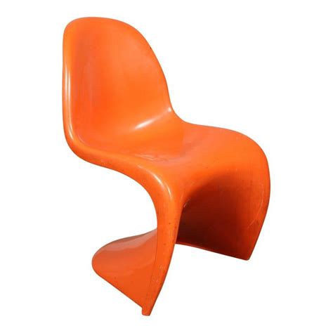 The panton stacking chair was designed in 1960 by verner panton. 1970s Vintage Verner Panton for Herman Miller Chair in ...