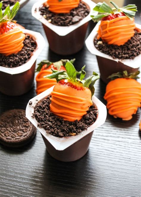 Easy Carrots And Dirt Pudding Cups Layers Of Happiness