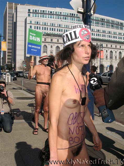 San Francisco Naked Protest Picsegg Com