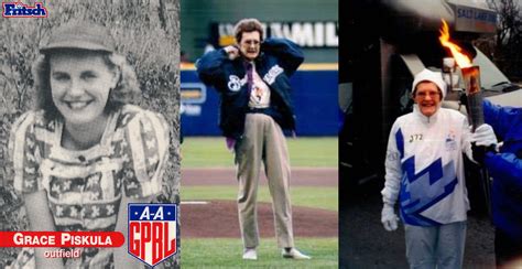 We are sad to learn that former Rockford Peach, Grace Piskula passed