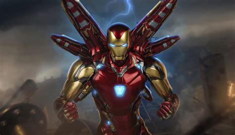 Iron Man Mark 85 Desktop Wallpaper