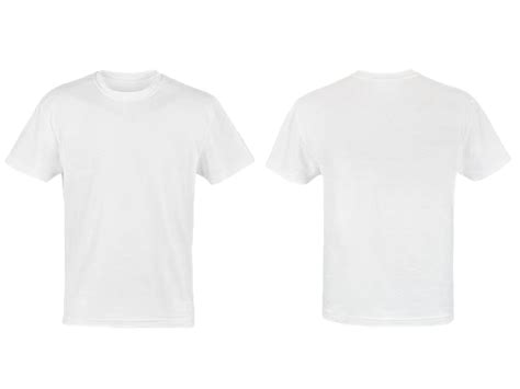 White T Shirt Template Png T Shirt Png Front And Back Png Images And