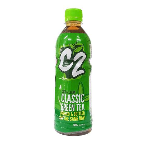 C2 Green Tea Plain 500ml All Day Supermarket