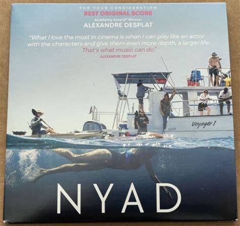 nyad promo fyc for your consideration cd best original score alexandre desplat ebay