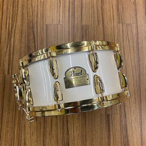 Pearl Dennis Chambers Signature Snare Gold Plated Hardware Reverb