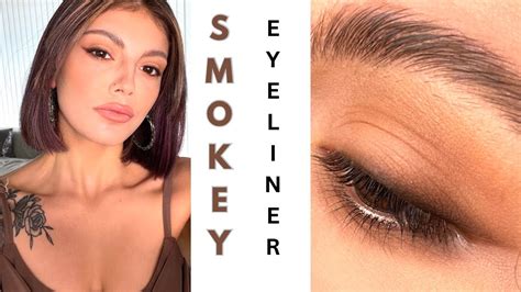 Smokey Eyeliner 🖤 Tutorial 🤍 Cloud Skin 💕 Totally Matte Makeup Youtube
