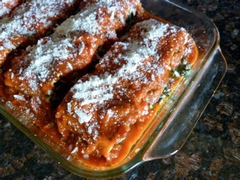 Weight Watchers Lasagna Rolls With Beef And Spinach Recipe
