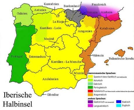 Tripadvisors spanien karte mit hotels, pensionen und hostels: Regionen in Spanien