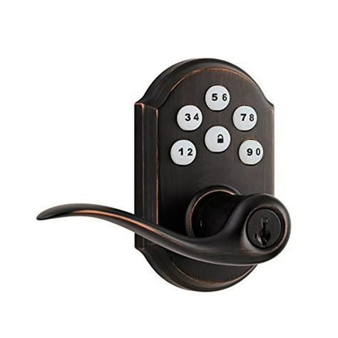 Kwikset 99110 009 Smartcode Electronic Lock With Tustin Lever Featuring