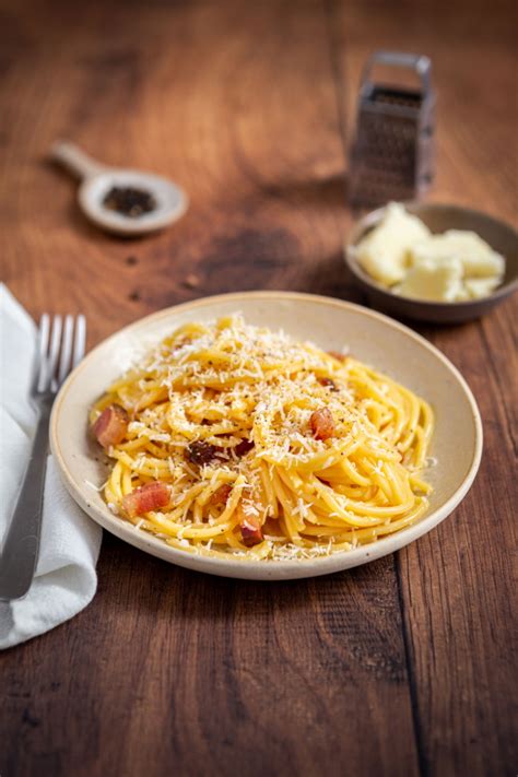 Pâtes à la carbonara la vraie recette italienne