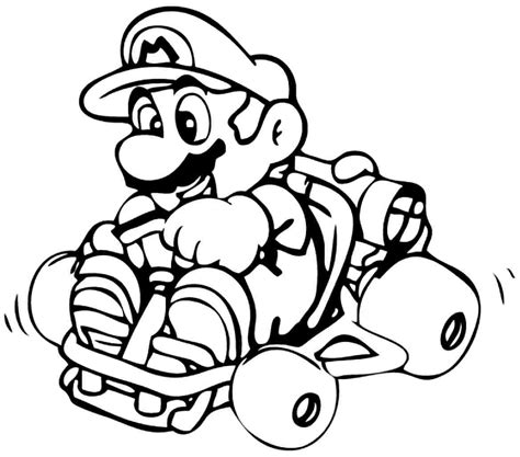 Free Coloring Pages Super Mario Free Printable Templates