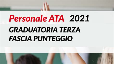 Graduatorie Ata Terza Fascia Si Può Far Domanda Nel 2021 Napoli Zon