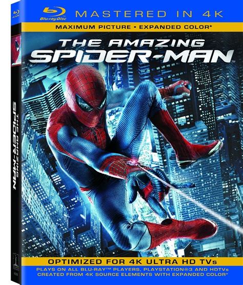 4k Mastered The Amazing Spider Man 4k Mastered Blu Ray Usa Hi