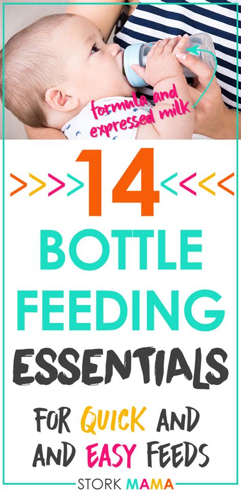 14 Bottle Feeding Essentials For Your Baby Stork Mama