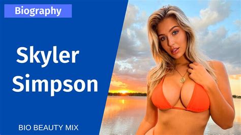Skyler Simpson Bikini Model And Instagram Influencer Biography And Info Youtube