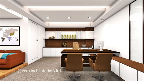 Small Office Interior Design By Zero Inch Interiors Ltd