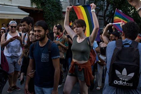 Turkish Police Use Plastic Bullets Tear Gas To Break Up Lgbt Crowd