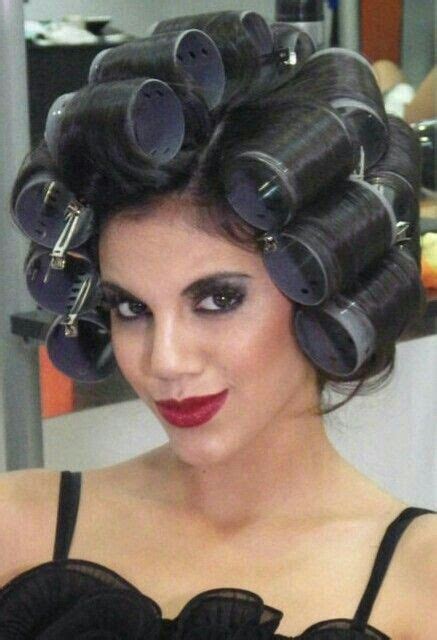 pin on sexy in curlers