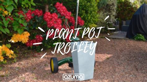 Maybe you would like to learn more about one of these? Azuma Garden Plant Pot Trolley Mover for Heavy & Large ...