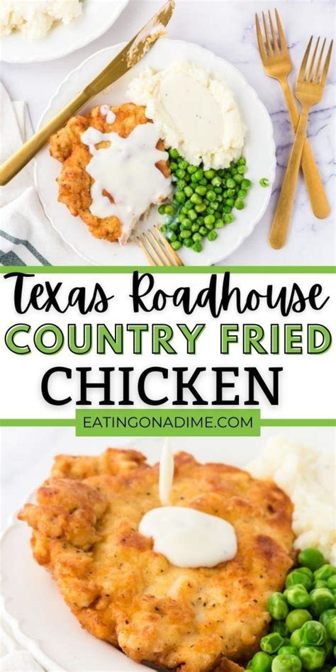 Texas Roadhouse Country Fried Chicken Recipe Chicken Dishes Recipes