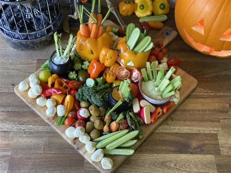 Healthy Halloween Grazing Platter Stay At Home Mum