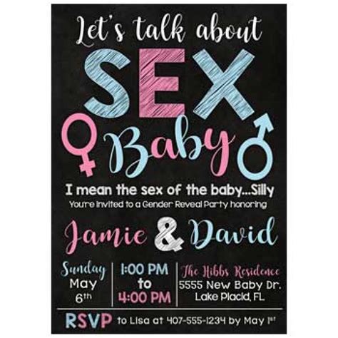 Lets Talk About Sex Best Gender Reveal Party Ideas And Decorations