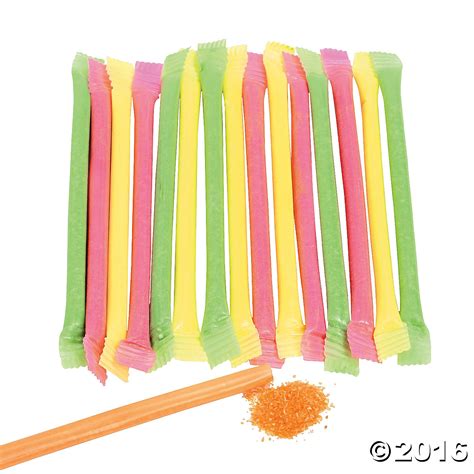 Multi Colour Candy Filled Straws 240 Pk Party Supplies Canada Open