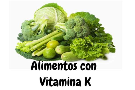 Vitamina K En Los Alimentos ¿dónde Se Encuentra