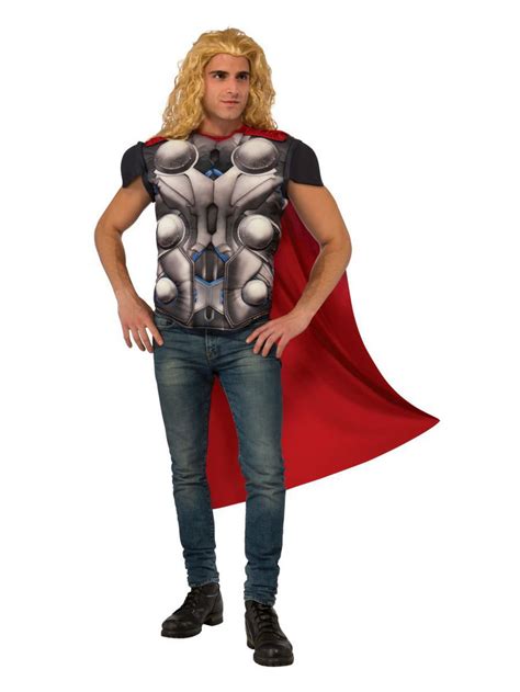 Adult Avengers 2 Thor Costume Top Costume Size X Large